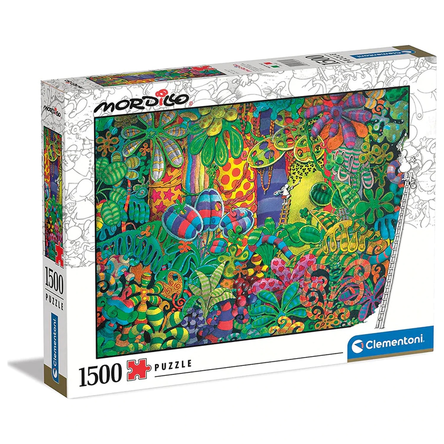 Mordillo 1500 części puzzle Clementoni zdjęcie produktu