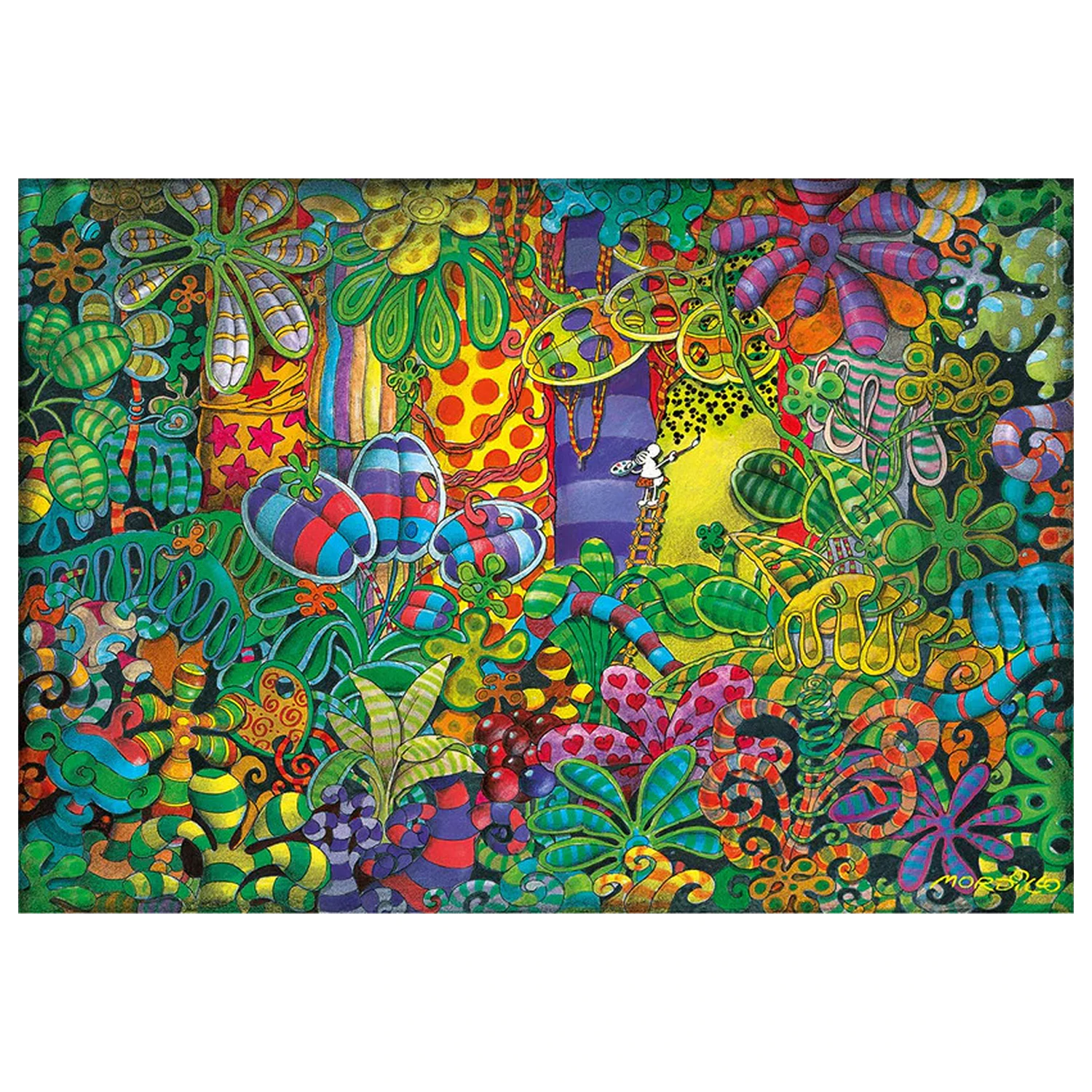 Mordillo 1500 części puzzle Clementoni zdjęcie produktu