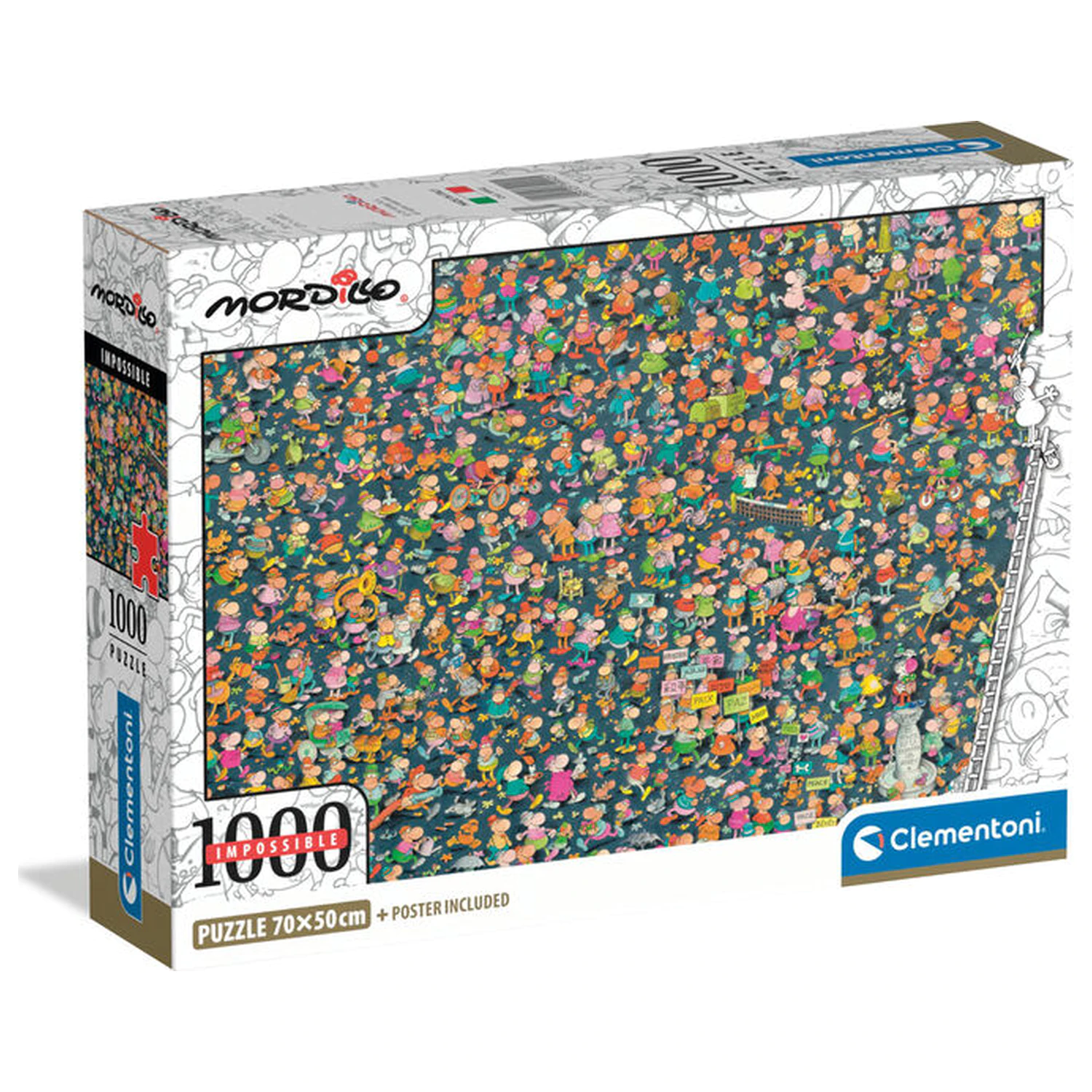 Mordillo Impossible puzzle 1000 sztuk zdjęcie produktu