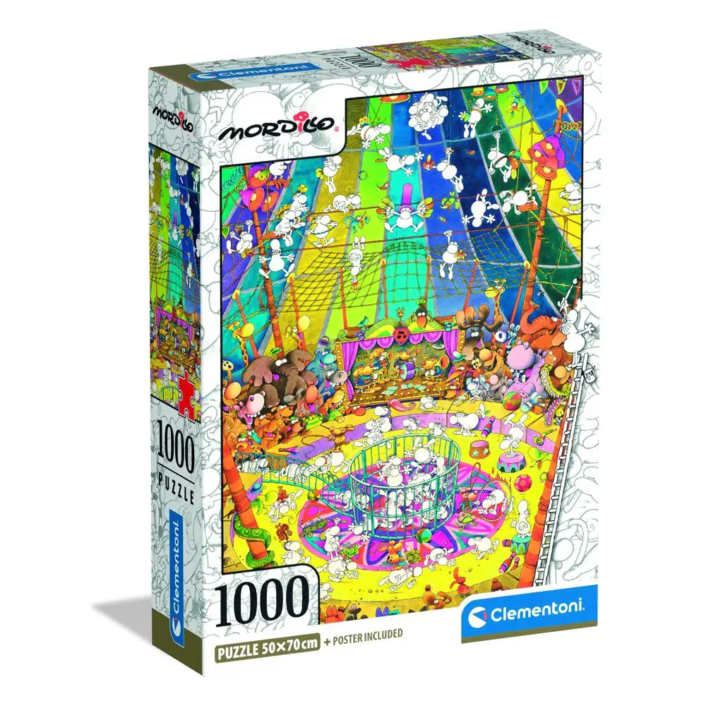 Puzzle Mordillo The Show 1000 elementów zdjęcie produktu