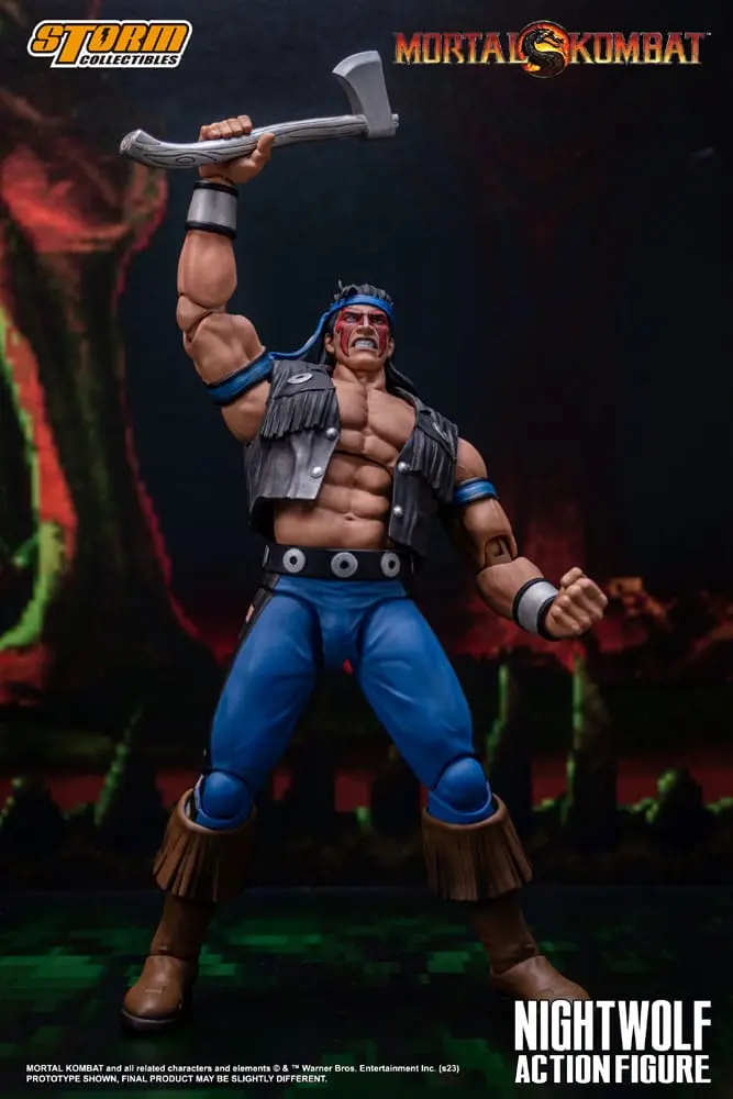 Figurka Akcji Mortal Kombat 1/12 Nightwolf 18 cm zdjęcie produktu