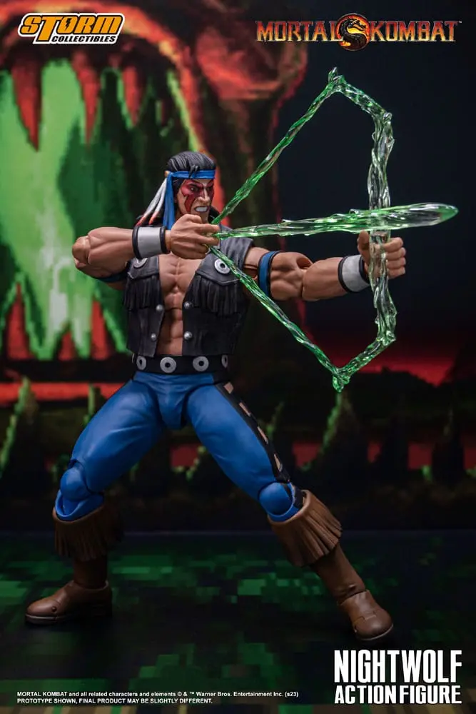 Figurka Akcji Mortal Kombat 1/12 Nightwolf 18 cm zdjęcie produktu