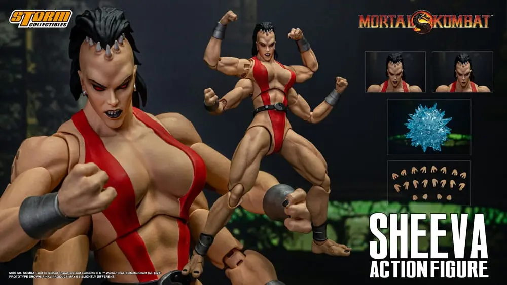 Figurka Akcji Mortal Kombat 1/12 Sheeva 18 cm zdjęcie produktu