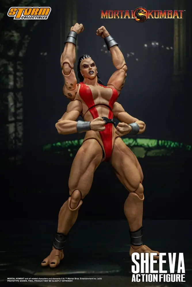 Figurka Akcji Mortal Kombat 1/12 Sheeva 18 cm zdjęcie produktu