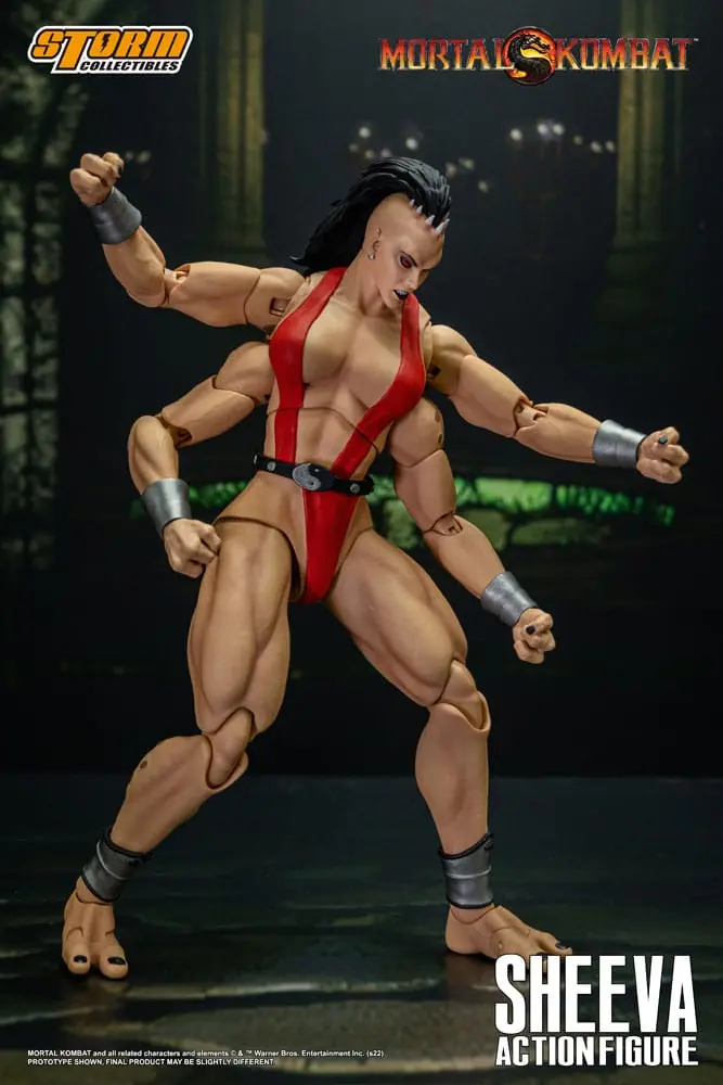 Figurka Akcji Mortal Kombat 1/12 Sheeva 18 cm zdjęcie produktu