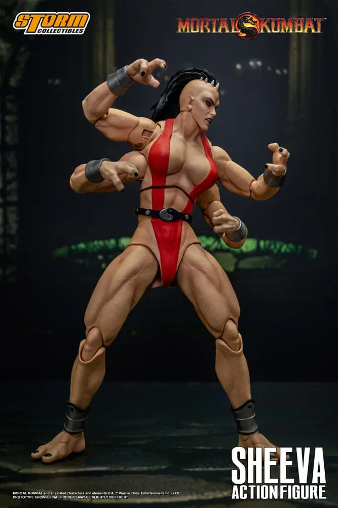 Figurka Akcji Mortal Kombat 1/12 Sheeva 18 cm zdjęcie produktu