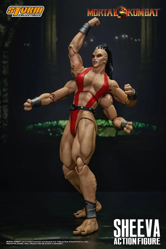 Figurka Akcji Mortal Kombat 1/12 Sheeva 18 cm zdjęcie produktu