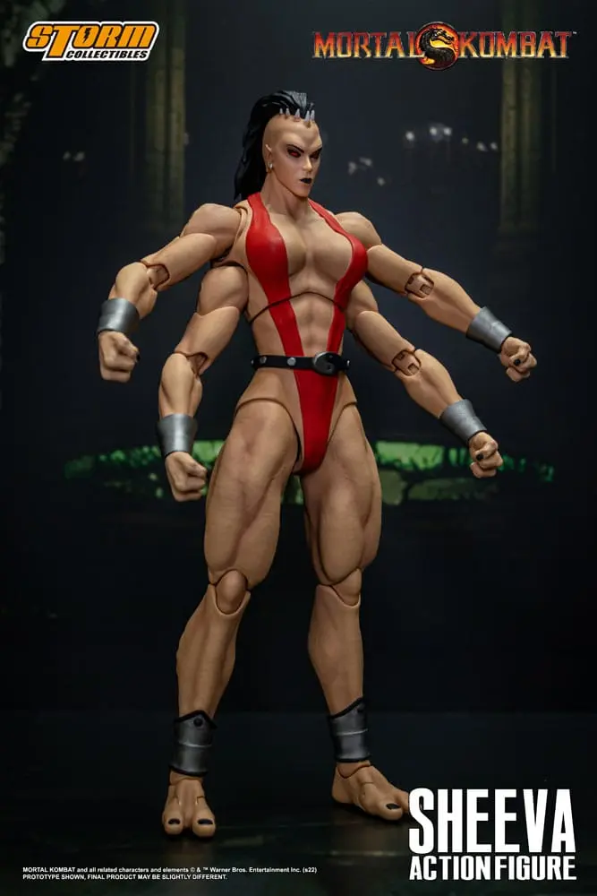 Figurka Akcji Mortal Kombat 1/12 Sheeva 18 cm zdjęcie produktu