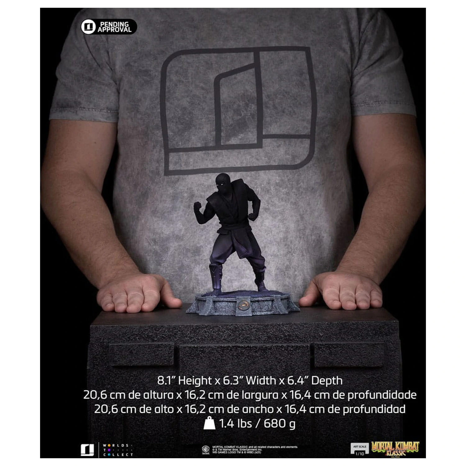 Mortal Kombat Art Scale Statue 1/10 Noob Saibot (Ninjas Collection) 21 cm zdjęcie produktu