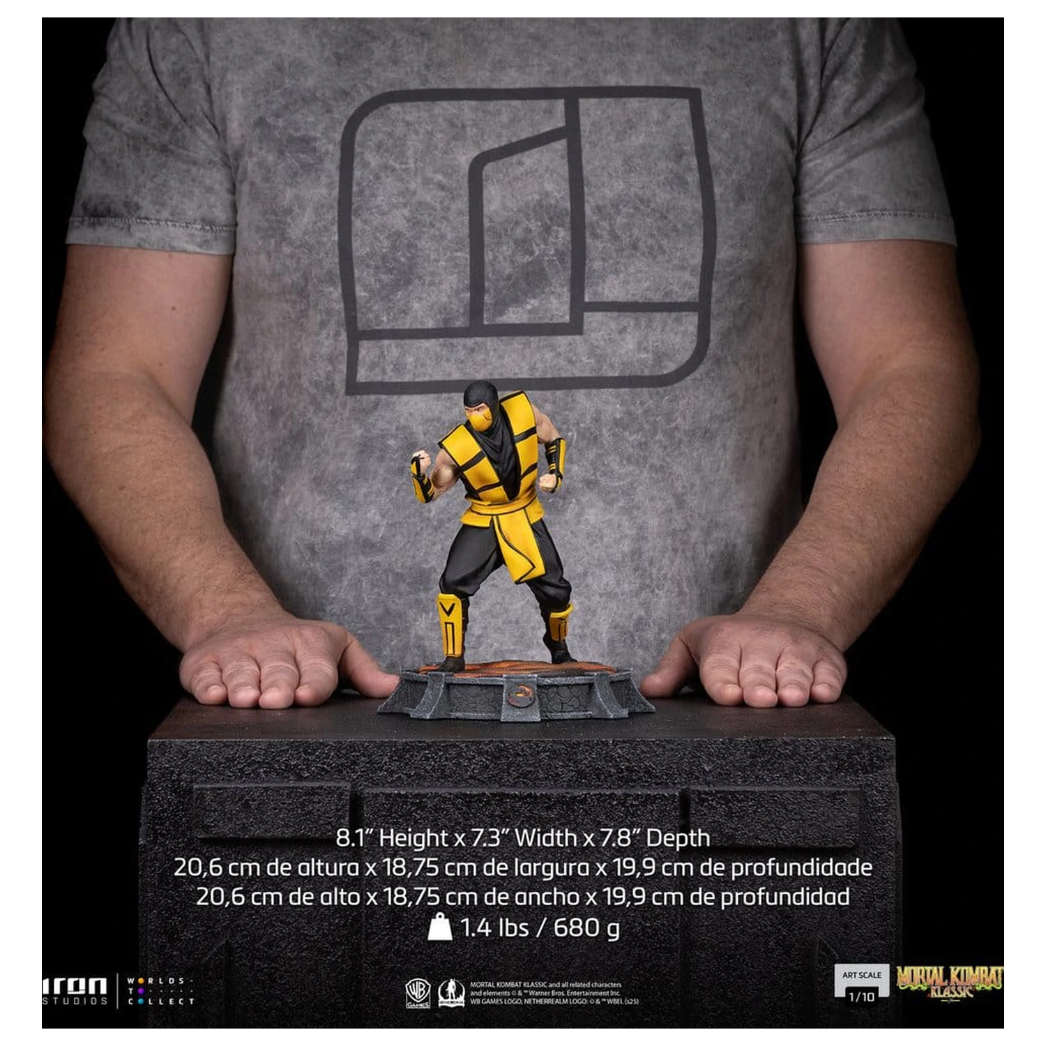 Mortal Kombat Statua Art Scale 1/10 Scorpion (Wariant) 21 cm zdjęcie produktu