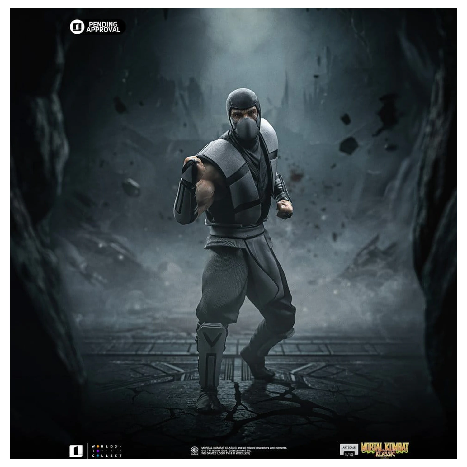 Mortal Kombat Art Scale Statua 1/10 Smoke 21 cm zdjęcie produktu