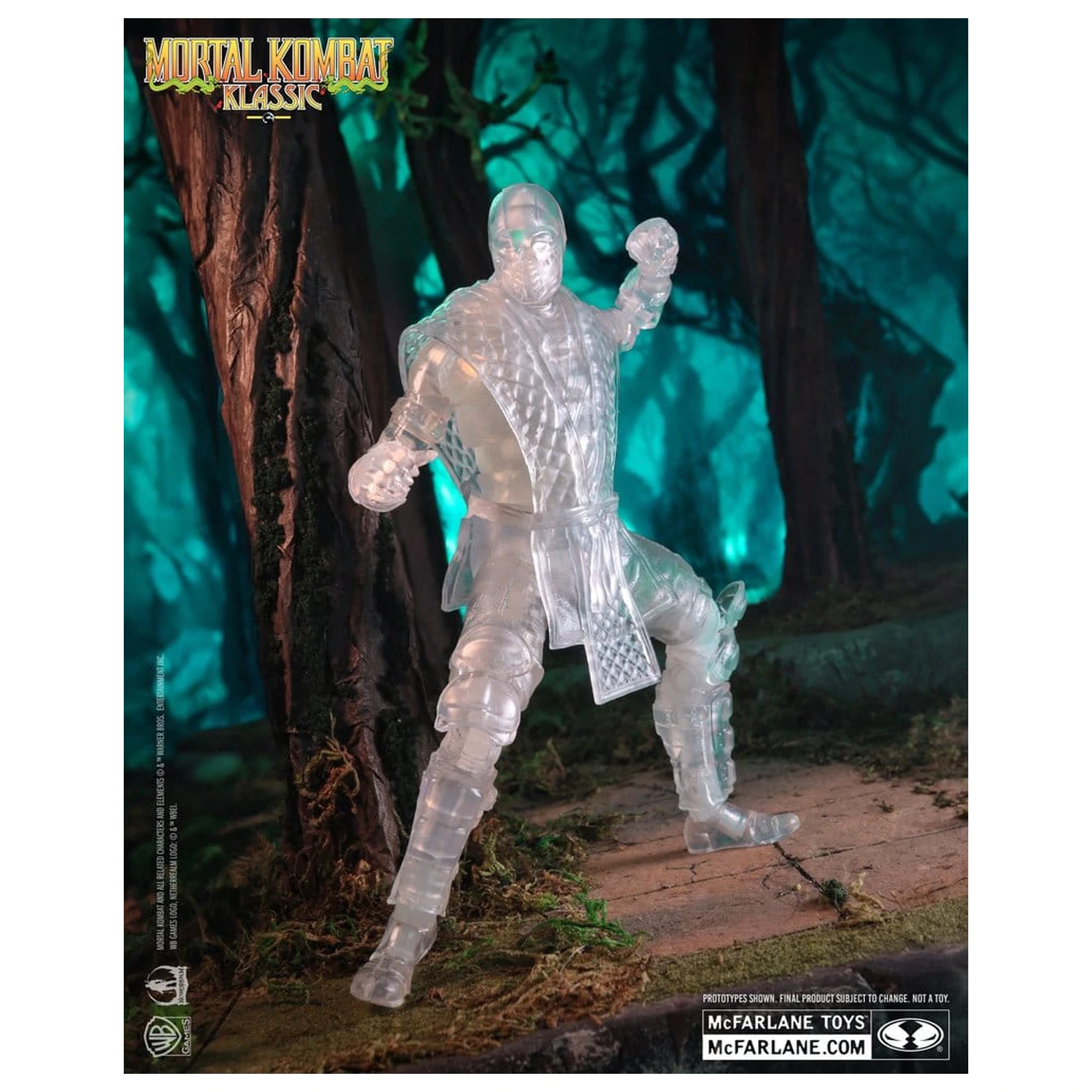 Mortal Kombat Klassic Action Figure Reptile (Invisible) 18 cm zdjęcie produktu
