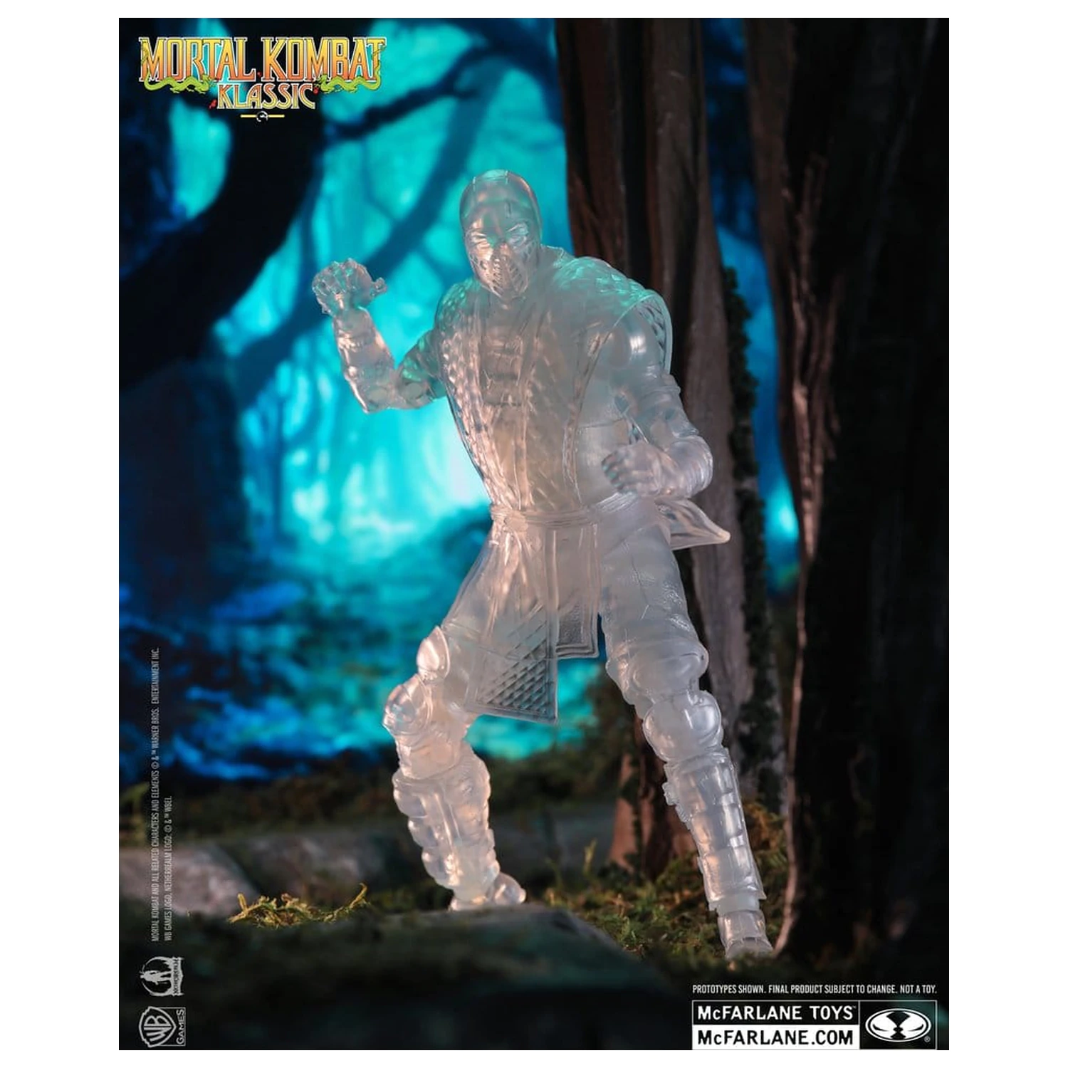 Mortal Kombat Klassic Action Figure Reptile (Invisible) 18 cm zdjęcie produktu