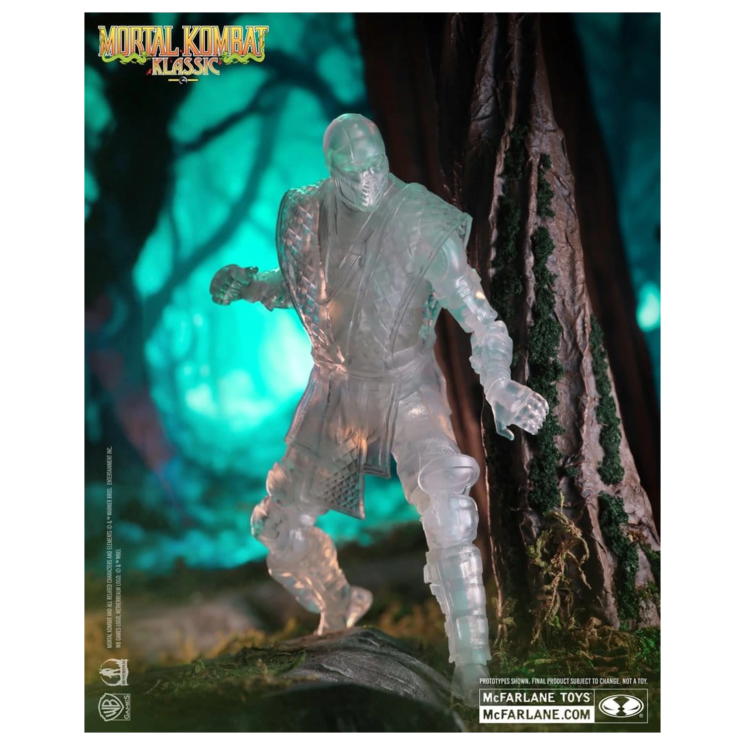 Mortal Kombat Klassic Action Figure Reptile (Invisible) 18 cm zdjęcie produktu