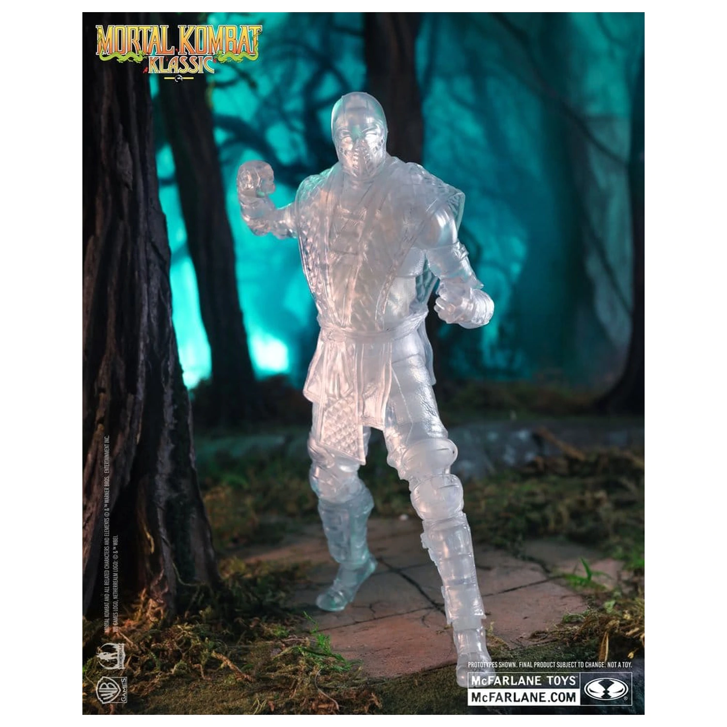 Mortal Kombat Klassic Action Figure Reptile (Invisible) 18 cm zdjęcie produktu