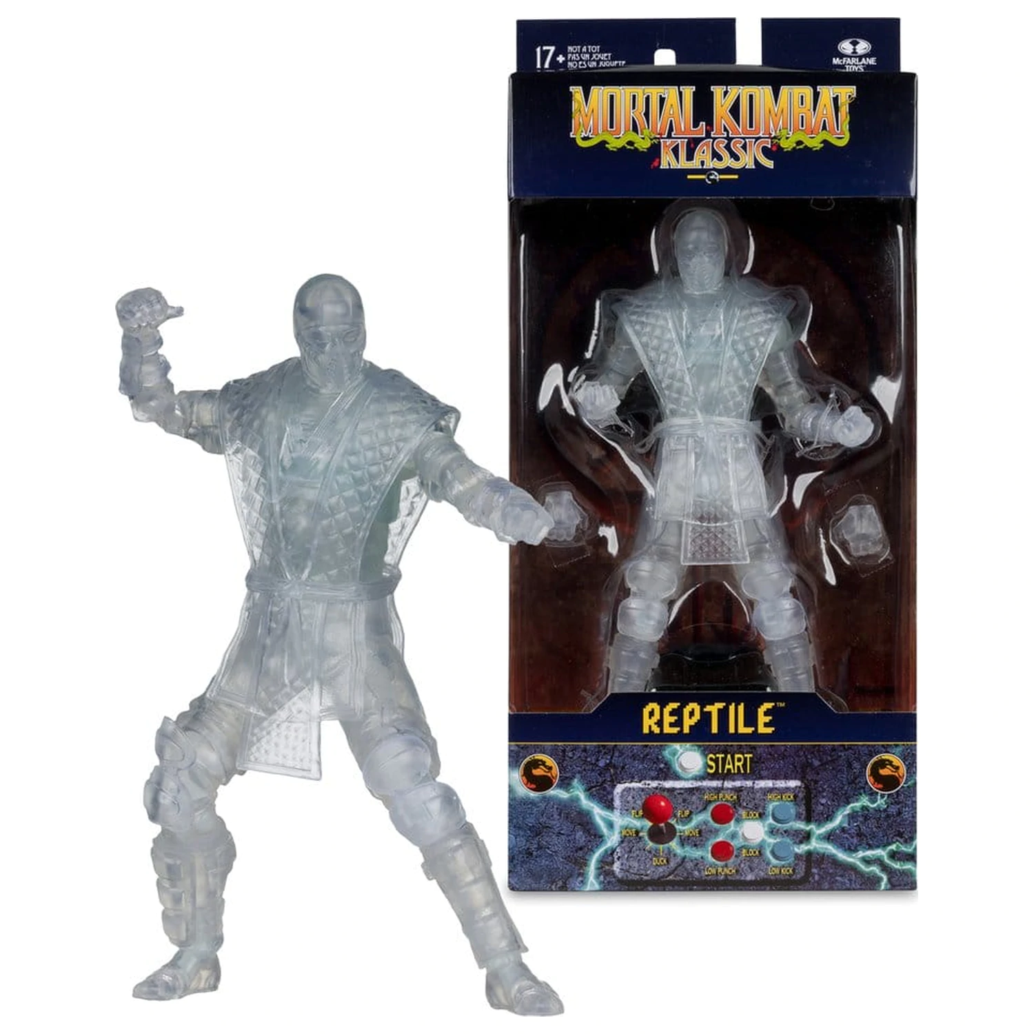 Mortal Kombat Klassic Action Figure Reptile (Invisible) 18 cm zdjęcie produktu