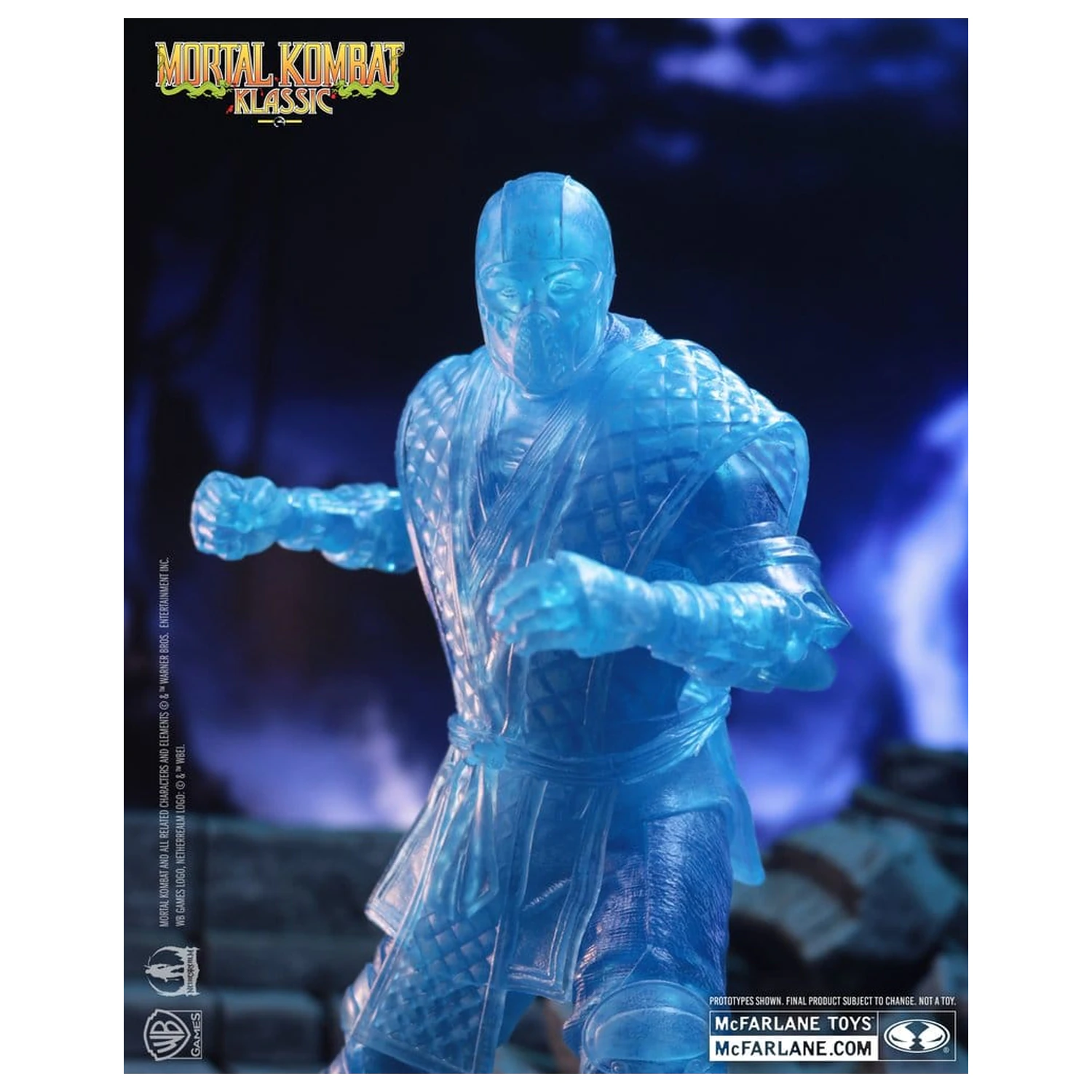Mortal Kombat Klassic Figurka akcji Sub-Zero (Ice Clone) 18 cm zdjęcie produktu