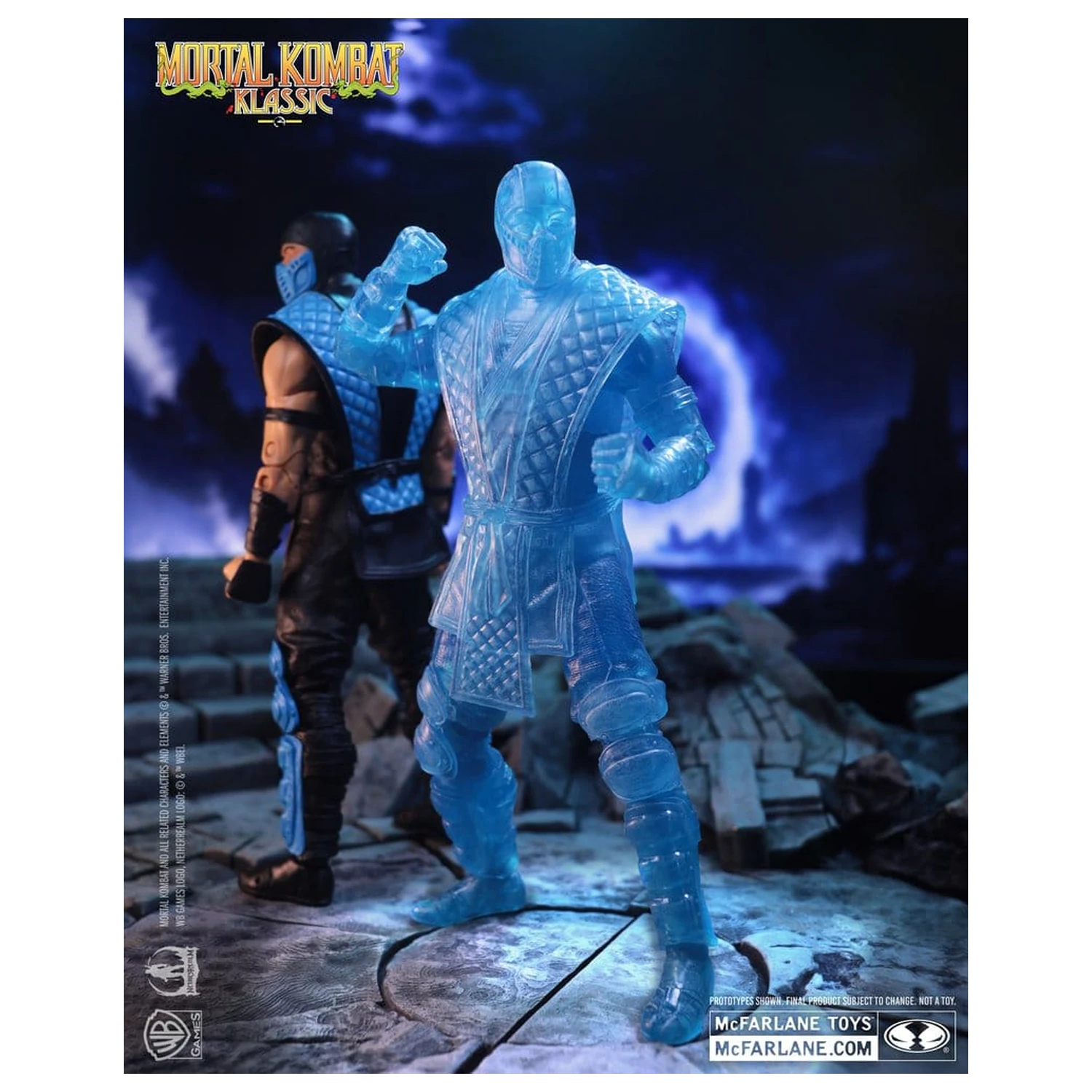 Mortal Kombat Klassic Figurka akcji Sub-Zero (Ice Clone) 18 cm zdjęcie produktu