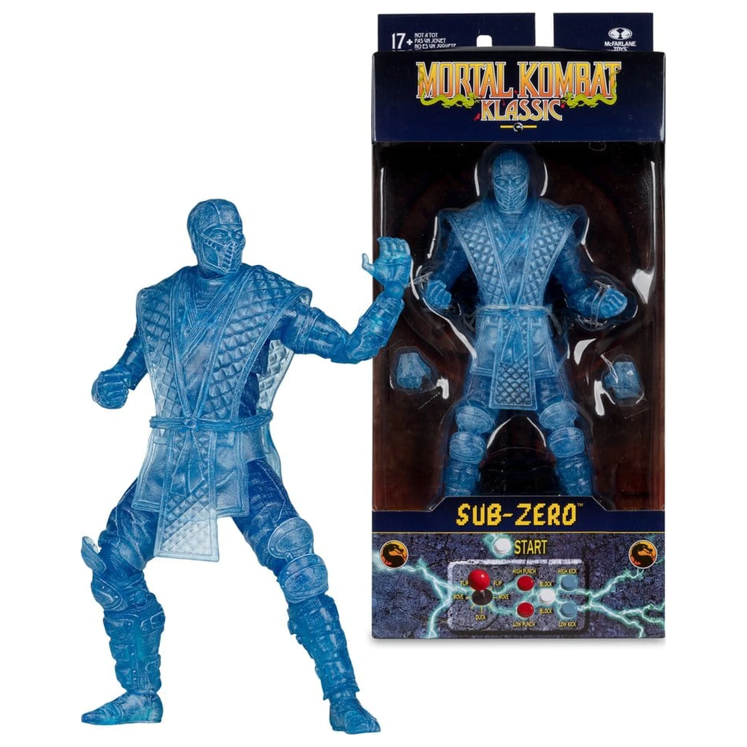 Mortal Kombat Klassic Figurka akcji Sub-Zero (Ice Clone) 18 cm zdjęcie produktu