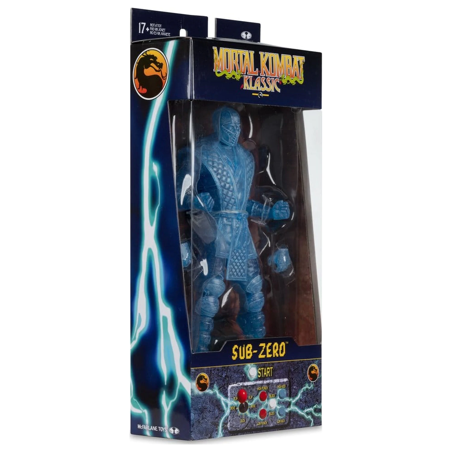 Mortal Kombat Klassic Figurka akcji Sub-Zero (Ice Clone) 18 cm zdjęcie produktu