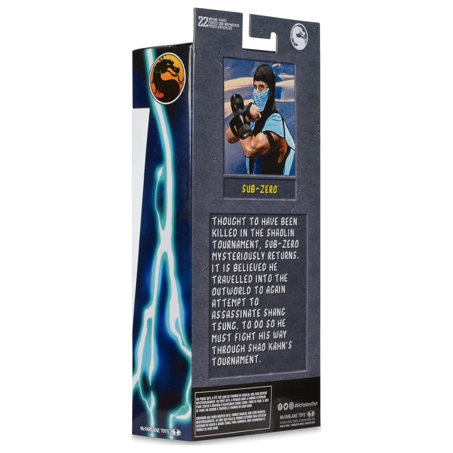 Mortal Kombat Klassic Figurka akcji Sub-Zero (Ice Clone) 18 cm zdjęcie produktu