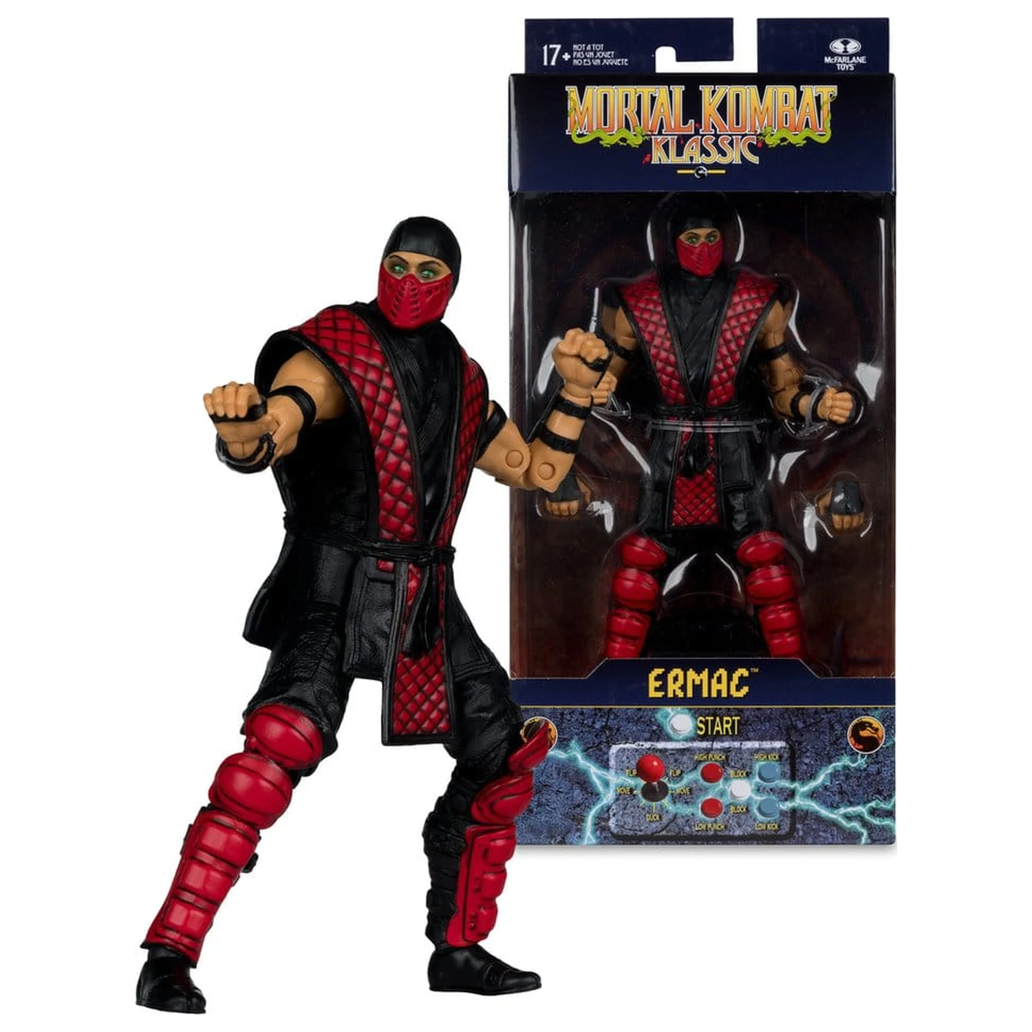 Mortal Kombat Klassics Figurka Akcji Ermac 18 cm zdjęcie produktu