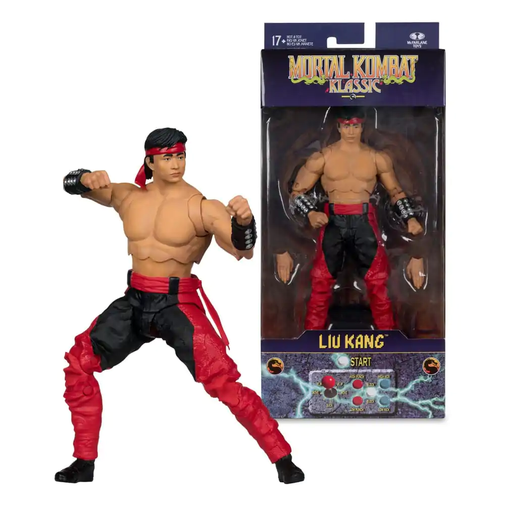 Mortal Kombat Klassics Figurka Akcji Liu Kang 18 cm zdjęcie produktu