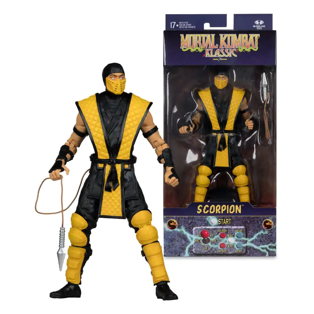 Mortal Kombat Klassics Figurka Akcji Scorpion 18 cm zdjęcie produktu