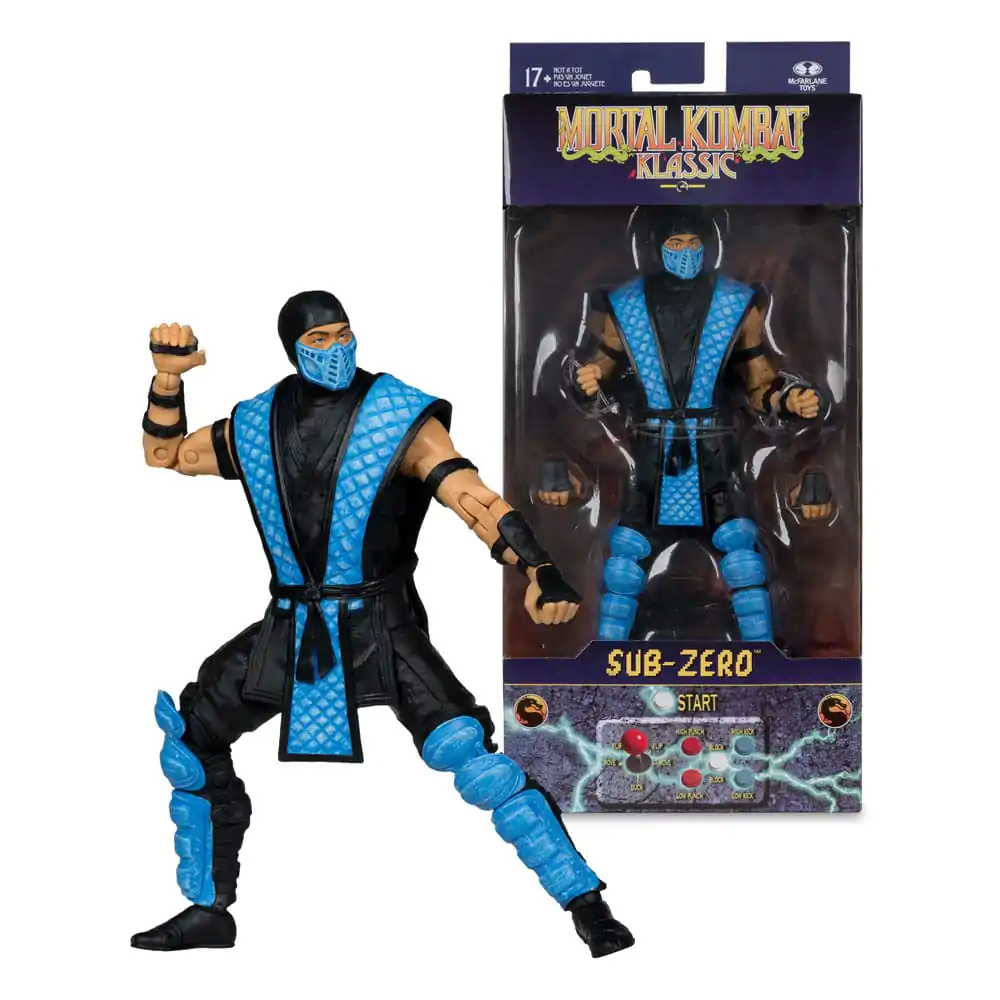 Mortal Kombat Klassics Figurka Akcji Sub-Zero 18 cm zdjęcie produktu