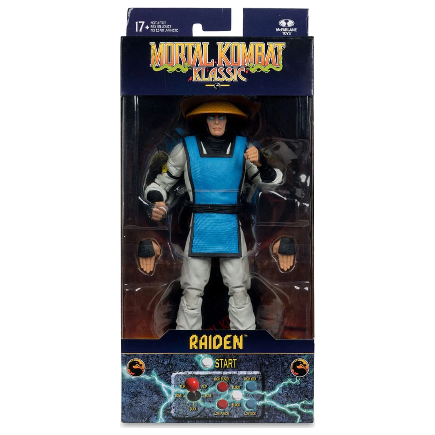 Mortal Kombat Klassiks Figurka Akcji Raiden 18 cm zdjęcie produktu
