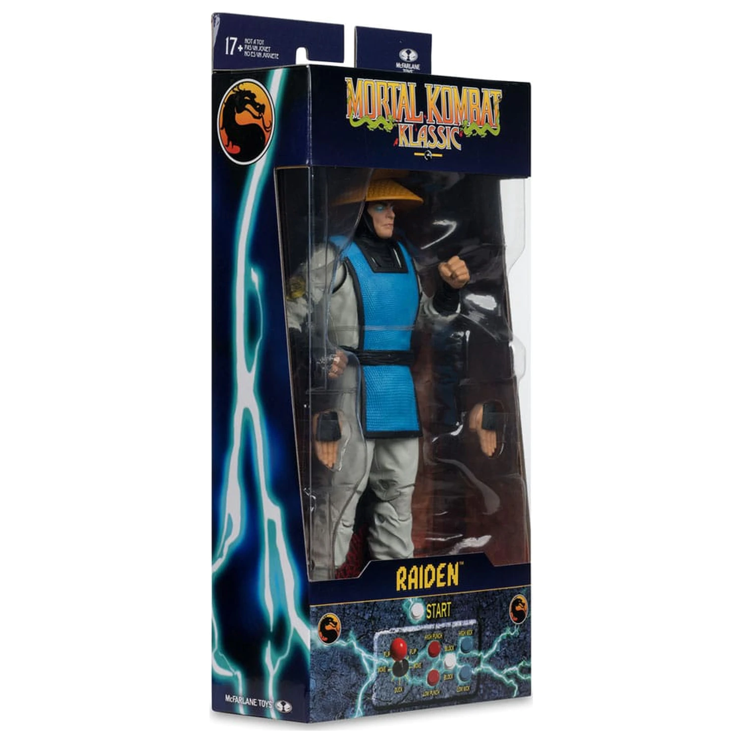 Mortal Kombat Klassiks Figurka Akcji Raiden 18 cm zdjęcie produktu