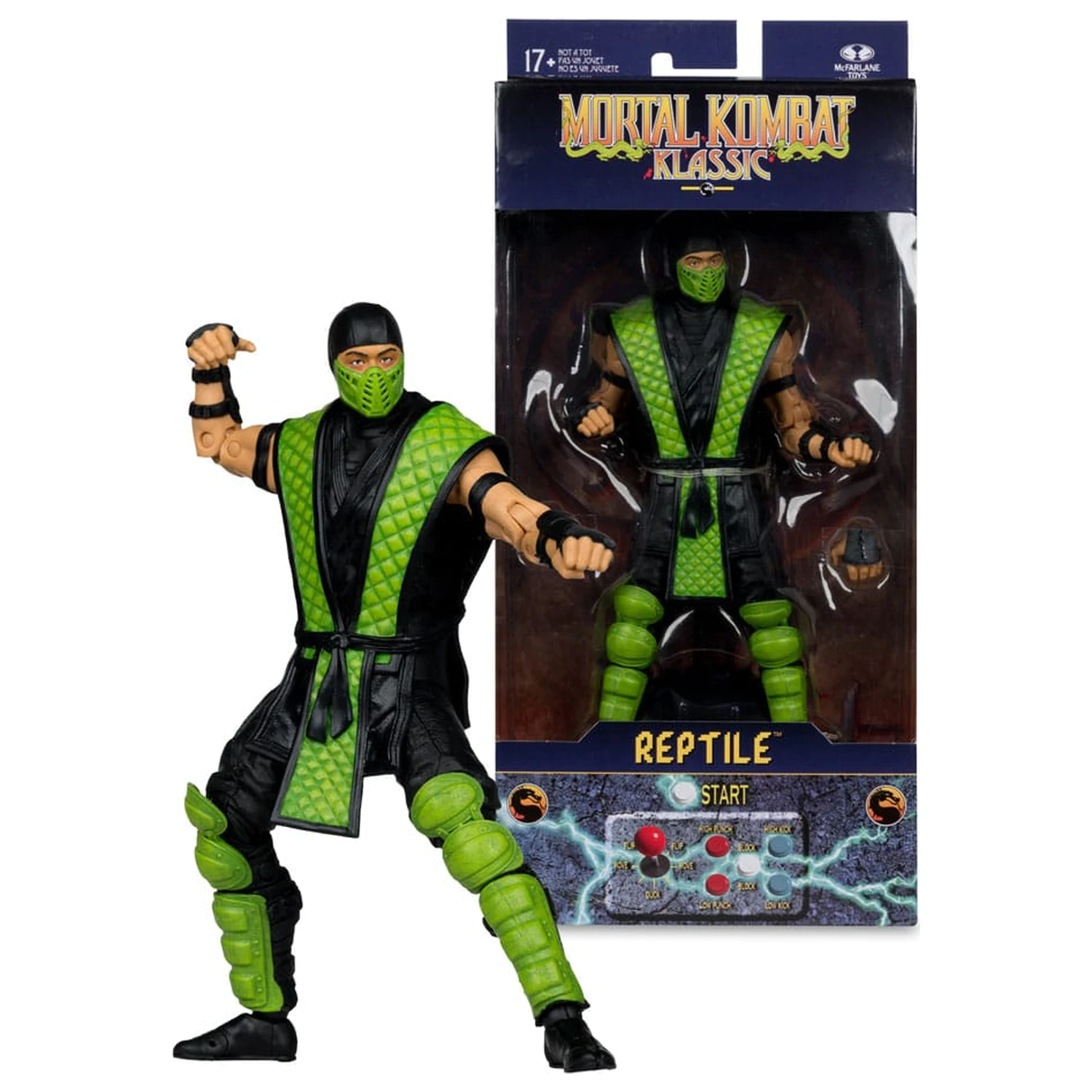 Mortal Kombat Klassiks Figurka Akcji Reptile 18 cm zdjęcie produktu