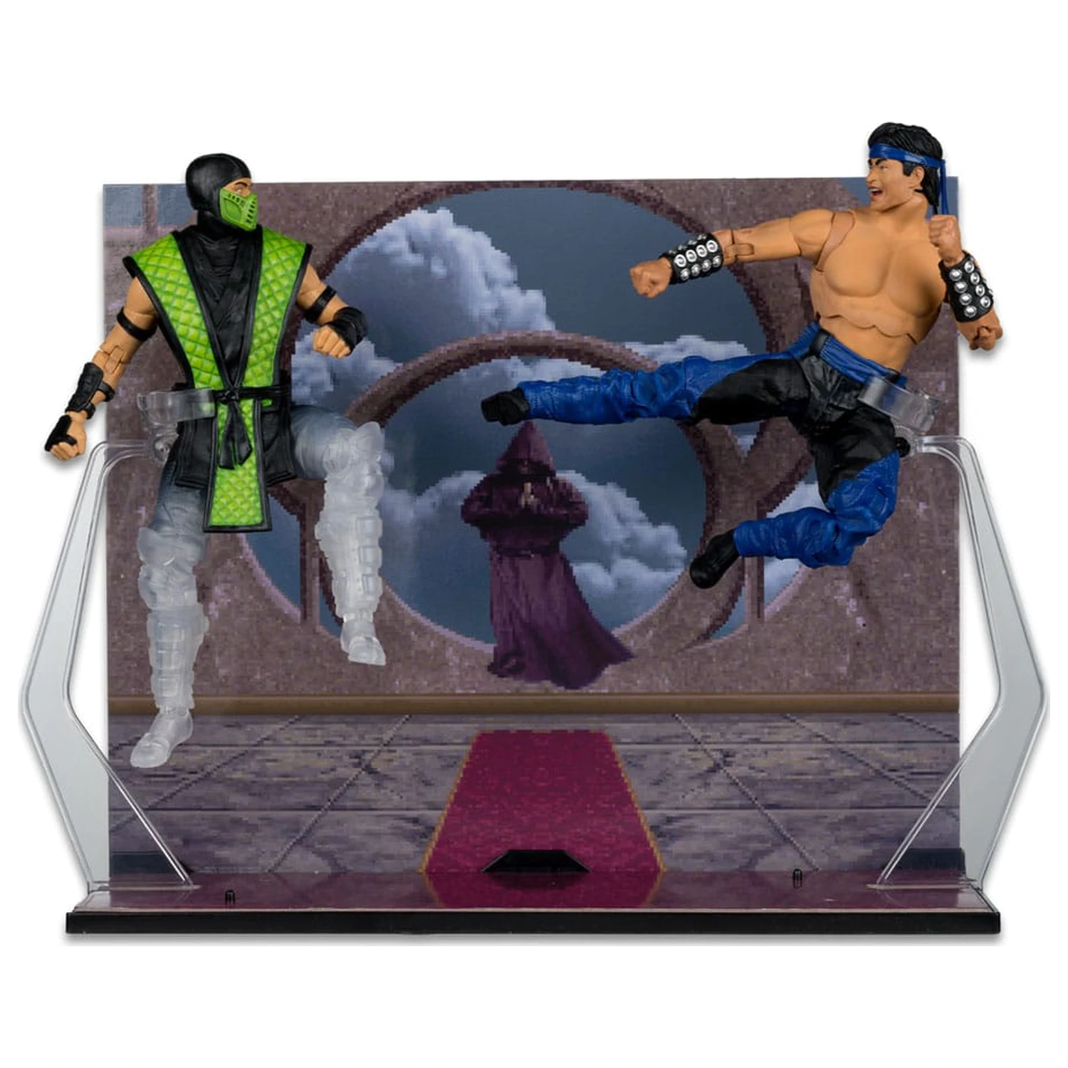 Mortal Kombat Figurki Akcji 2-pak Liu Kang vs. Reptile (Klassics) 18 cm zdjęcie produktu