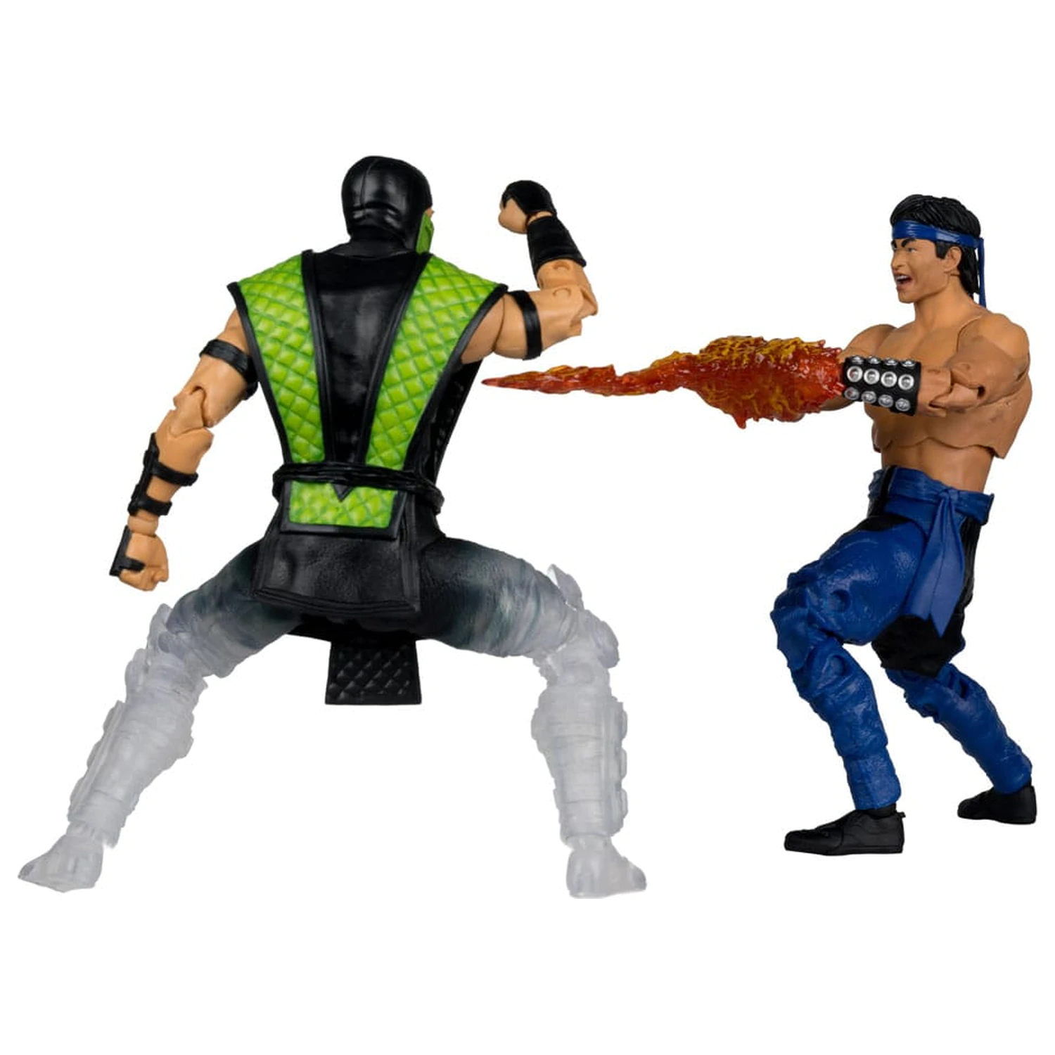 Mortal Kombat Figurki Akcji 2-pak Liu Kang vs. Reptile (Klassics) 18 cm zdjęcie produktu
