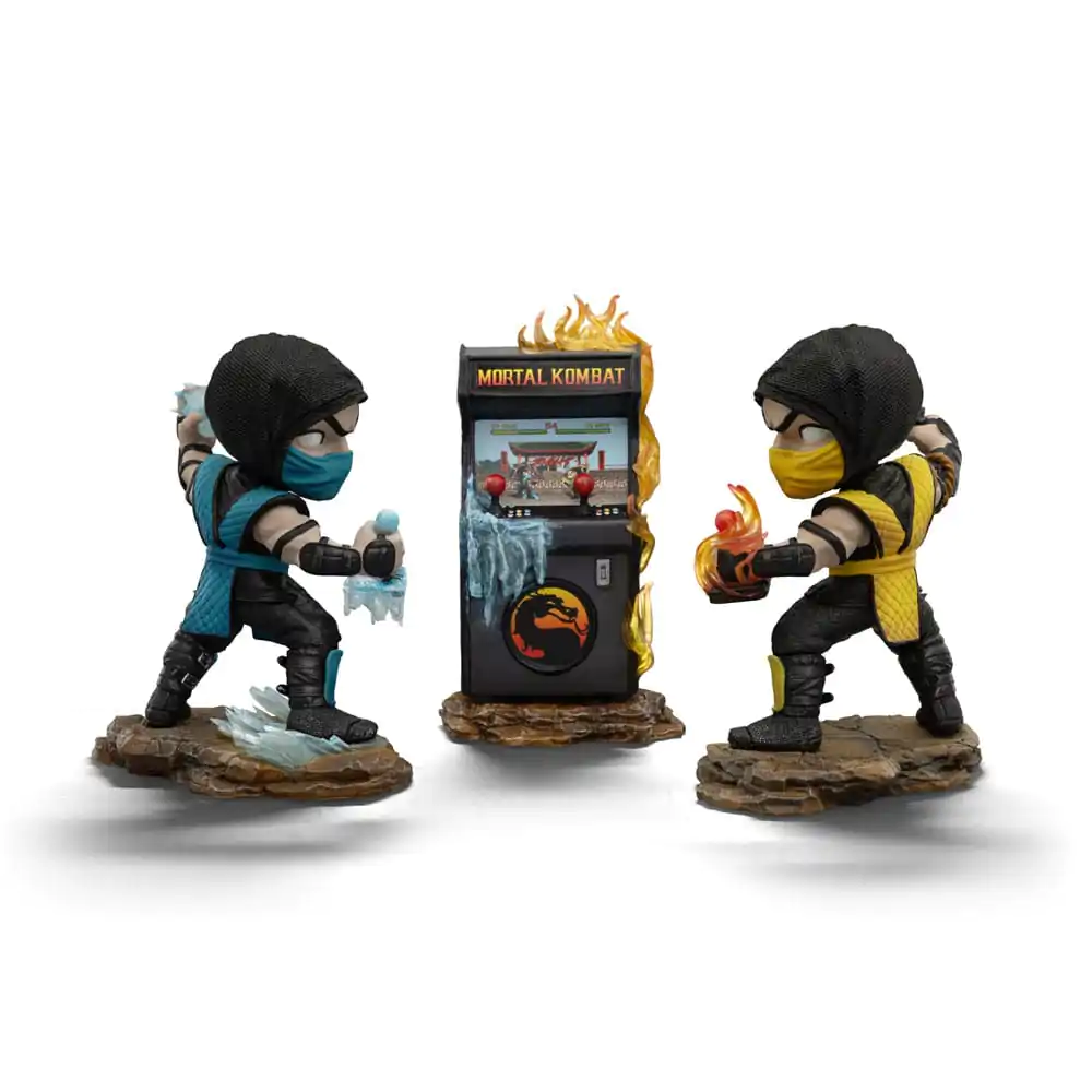 Mortal Kombat Mini Co. Figurki PVC Scorpion vs. Subzero Arcade Set 15 cm zdjęcie produktu