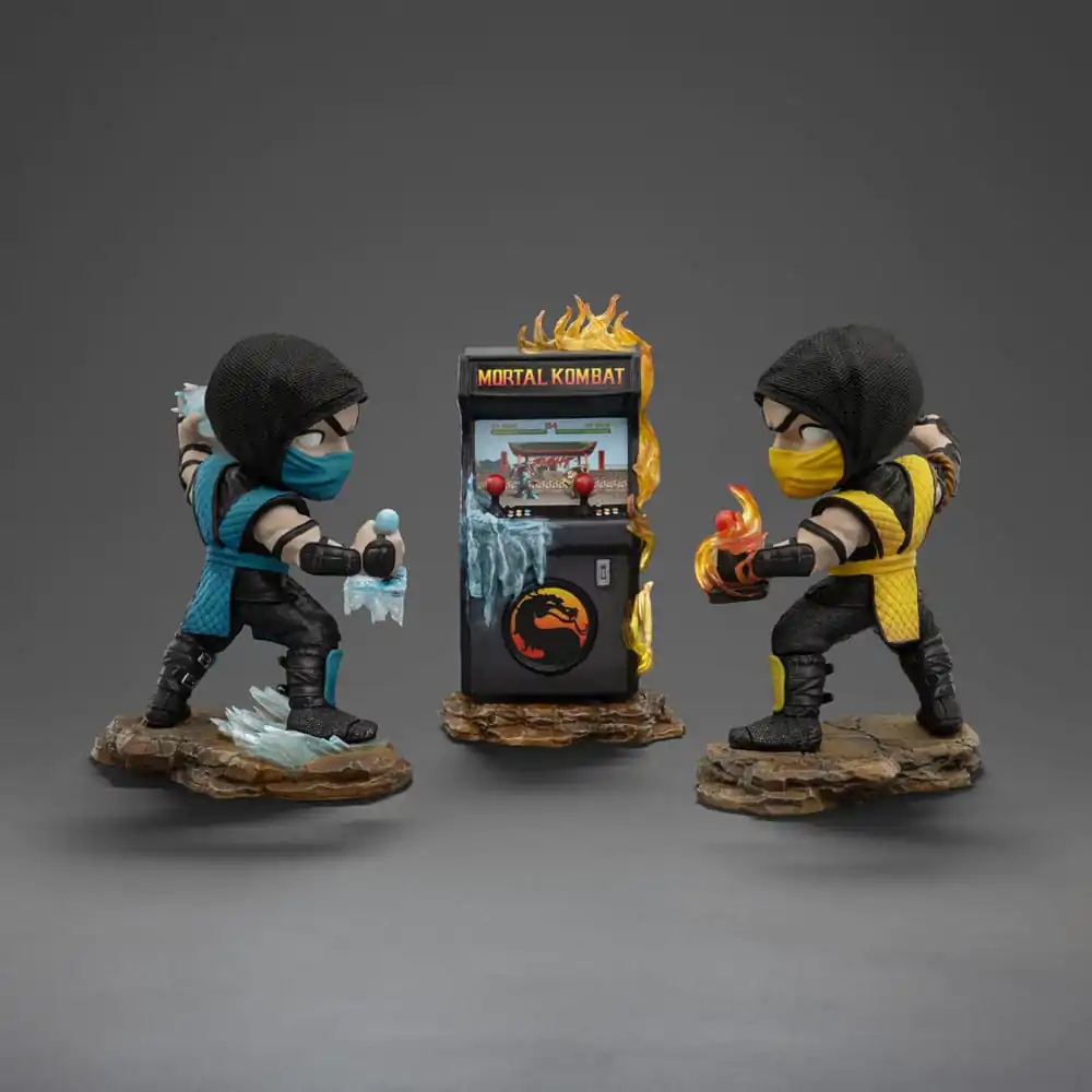 Mortal Kombat Mini Co. Figurki PVC Scorpion vs. Subzero Arcade Set 15 cm zdjęcie produktu