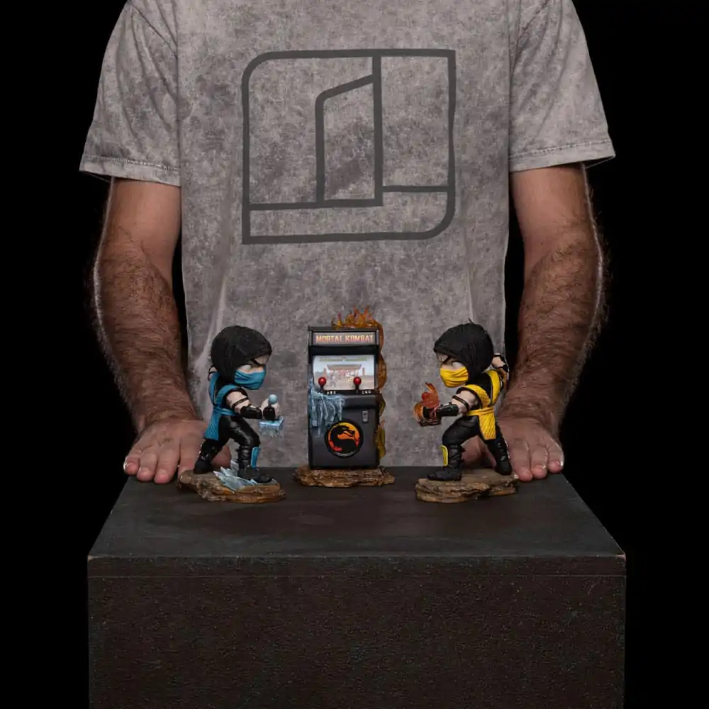 Mortal Kombat Mini Co. Figurki PVC Scorpion vs. Subzero Arcade Set 15 cm zdjęcie produktu