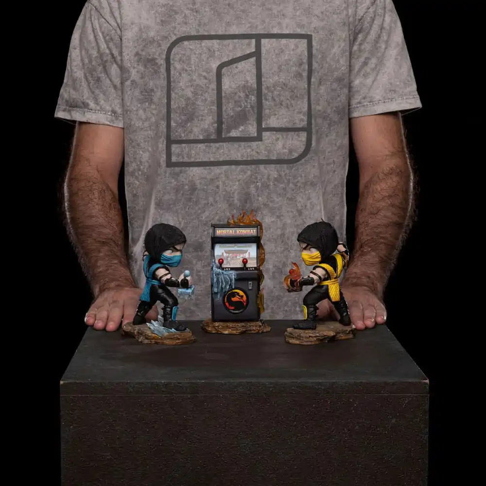 Mortal Kombat Mini Co. Figurki PVC Scorpion vs. Subzero Arcade Set 15 cm zdjęcie produktu