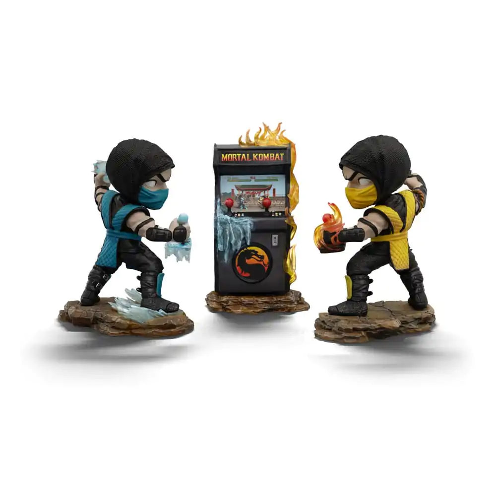 Mortal Kombat Mini Co. Figurki PVC Scorpion vs. Subzero Arcade Set 15 cm zdjęcie produktu