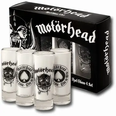 Motörhead Shotglass 4-Pak – zestaw kieliszków zdjęcie produktu