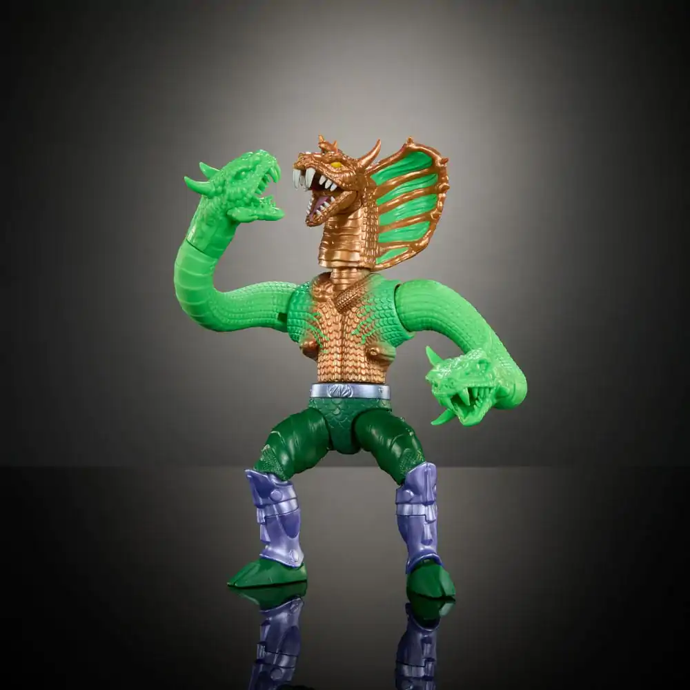 MOTU x TMNT: Turtles of Grayskull Deluxe Figurka Akcji King Hiss 14 cm zdjęcie produktu