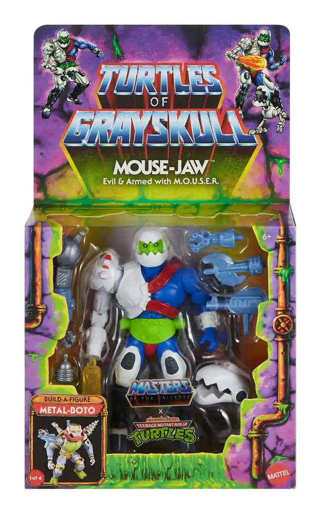 MOTU x TMNT: Turtles of Grayskull Deluxe Figurka Akcji Mouse-Jaw 14 cm zdjęcie produktu