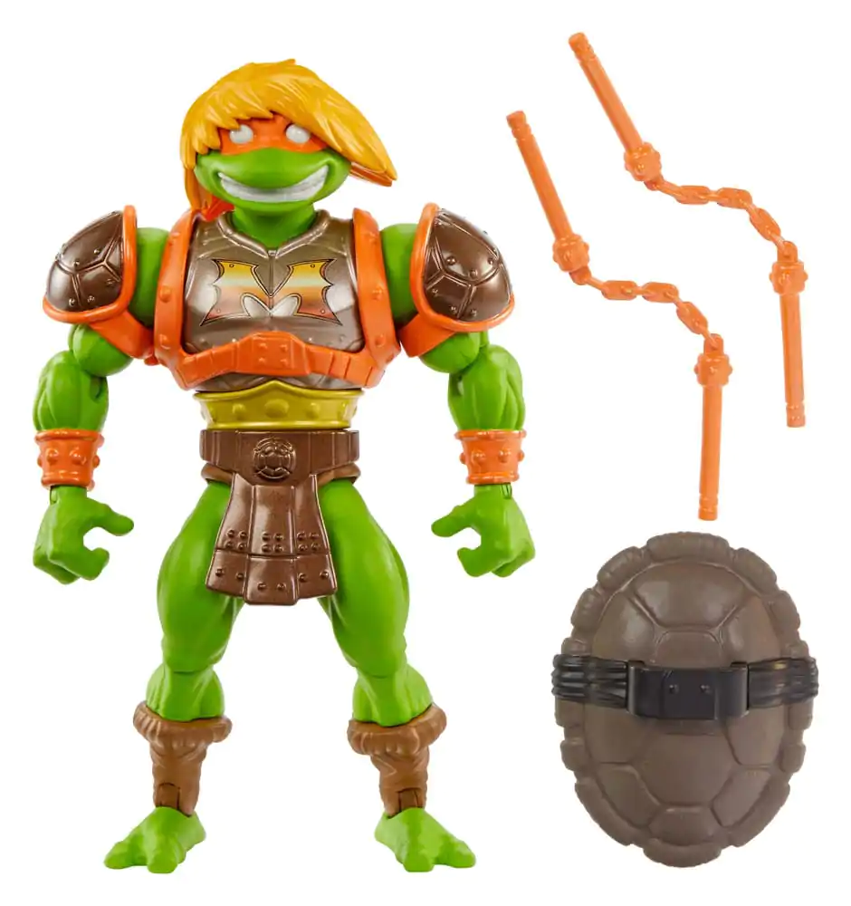 MOTU x TMNT: Turtles of Grayskull Figurka Akcji Michelangelo 14 cm zdjęcie produktu