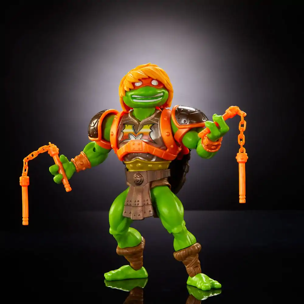 MOTU x TMNT: Turtles of Grayskull Figurka Akcji Michelangelo 14 cm zdjęcie produktu