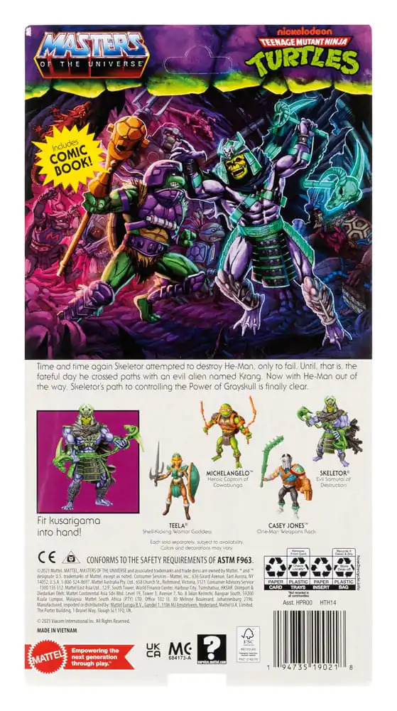 MOTU x TMNT: Turtles of Grayskull Figurka Akcji Skeletor 14 cm zdjęcie produktu