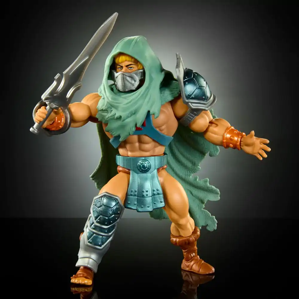 MOTU x TMNT: Wojownicze Żółwie z Grayskull Figurka Akcji Stealth He-Man 14 cm zdjęcie produktu