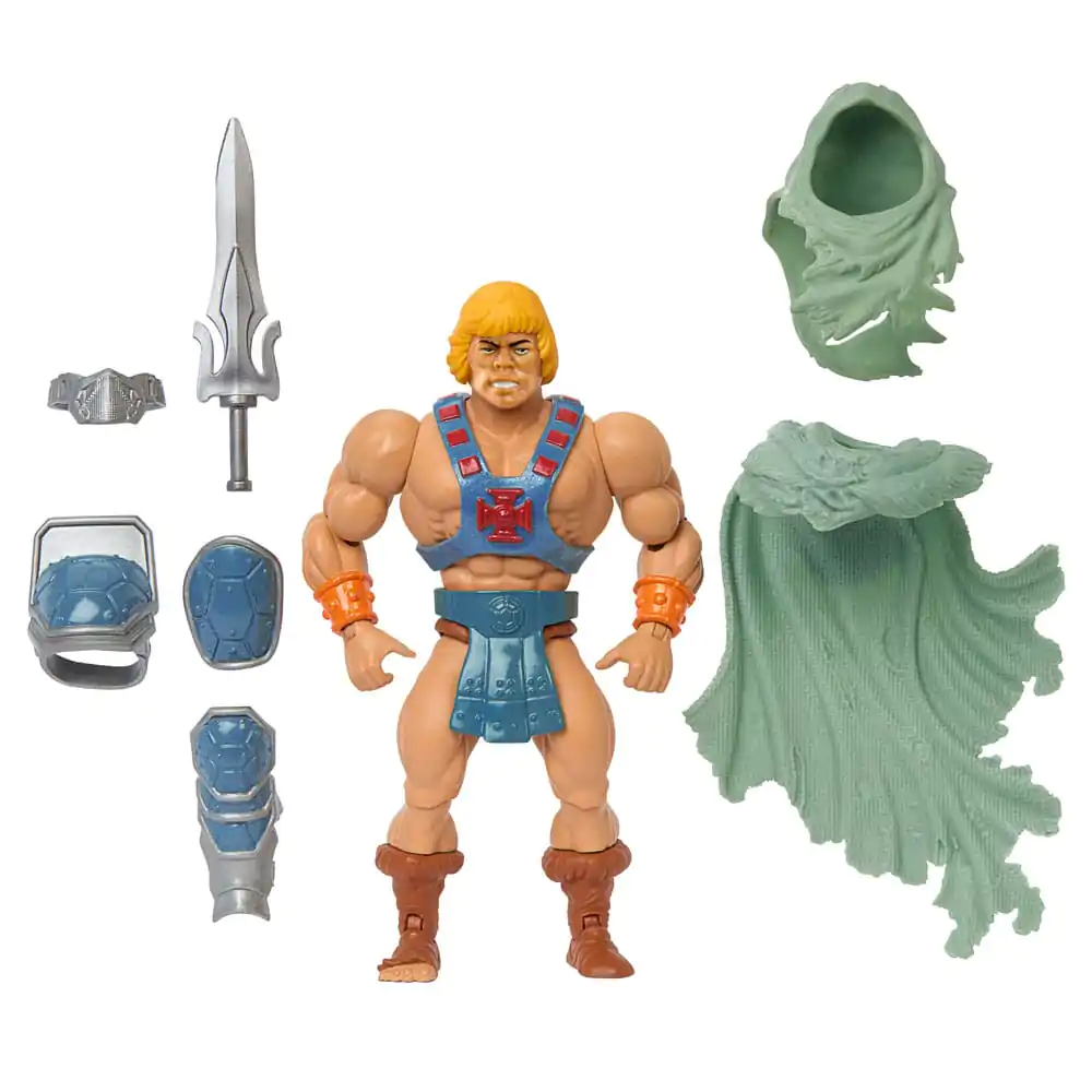 MOTU x TMNT: Wojownicze Żółwie z Grayskull Figurka Akcji Stealth He-Man 14 cm zdjęcie produktu