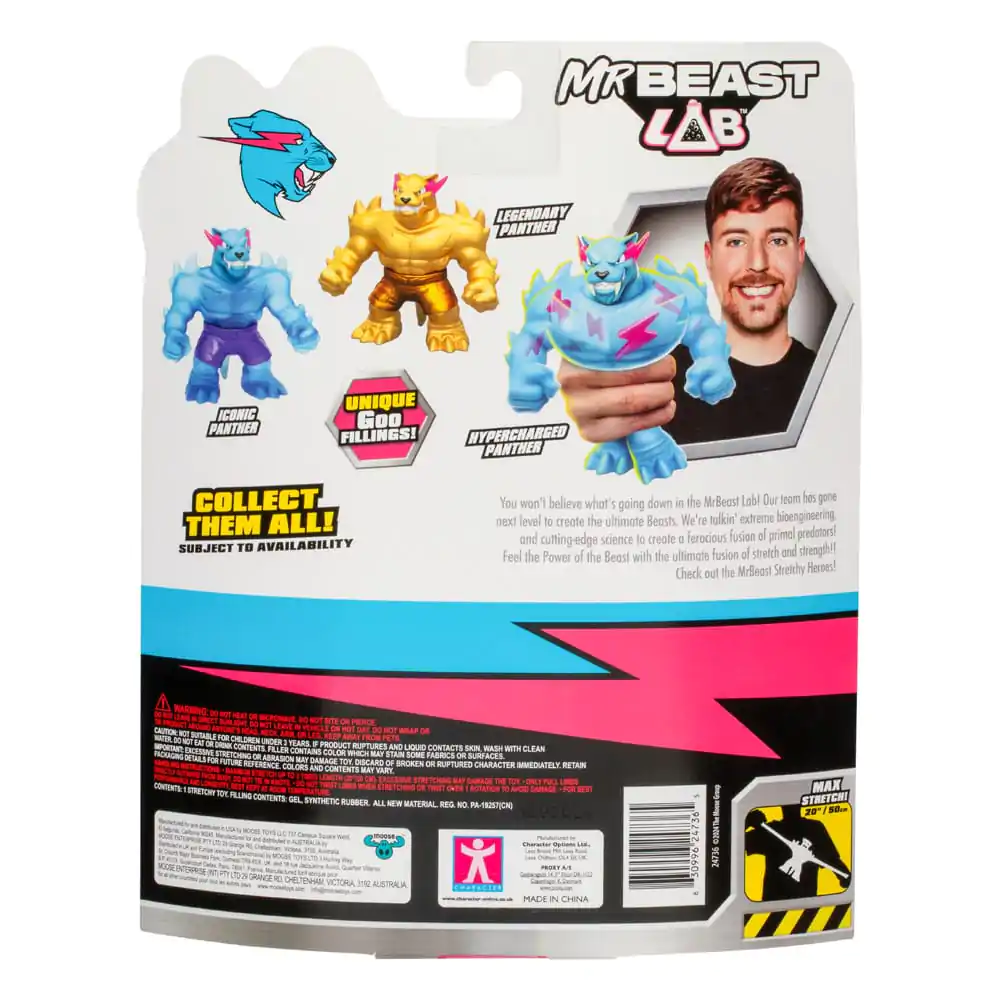 Mr. Beast Lab Goo Jit Zu Rozciągliwa Figurka Hypercharged Panther 11 cm zdjęcie produktu