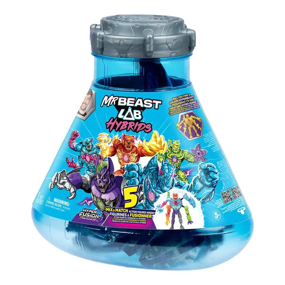 Mr. Beast Lab Hybrids Figurki 5-Pack Hyper Fusion Lab 3 cm zdjęcie produktu