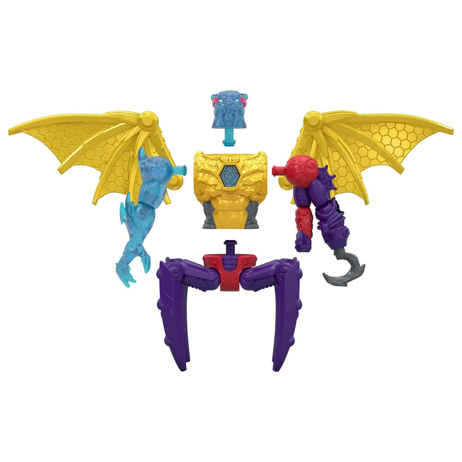 Mr. Beast Lab Hybrids Series 2 Mini Figurki Podwójne opakowanie Spider vs Energy Panther 11 cm zdjęcie produktu